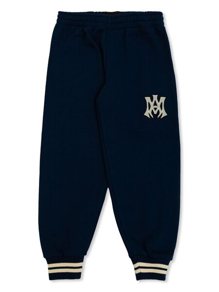  Amiri Kids Logo-patch Track Pants - Blue 