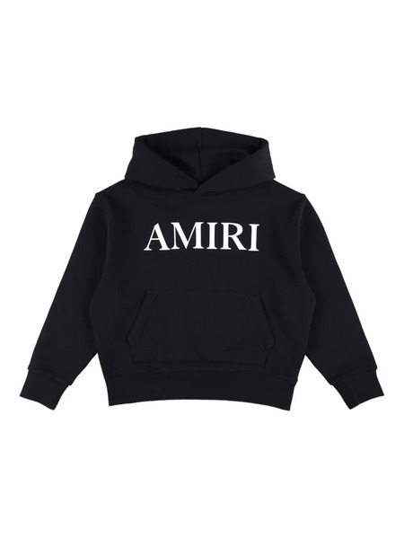 Amiri Kids Logo-print Hoodie - Black 