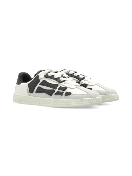 Amiri Kids Pacific Bones Round-toe Sneakers - White 