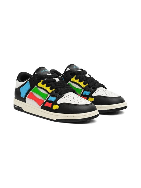  Amiri Kids Skel Panelled Sneakers - Black 