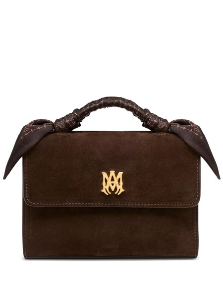  Amiri Logo Handle Micro Bag - Brown 