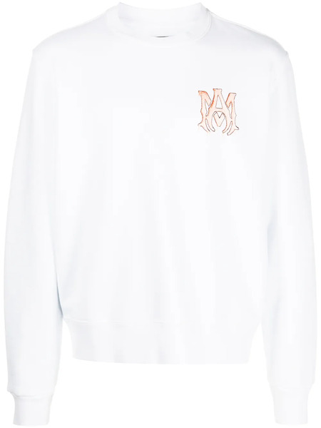  Amiri Logo-lettering Sweatshirt - White 
