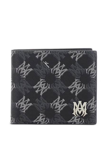  Amiri Logo-plaque Wallet - Black 