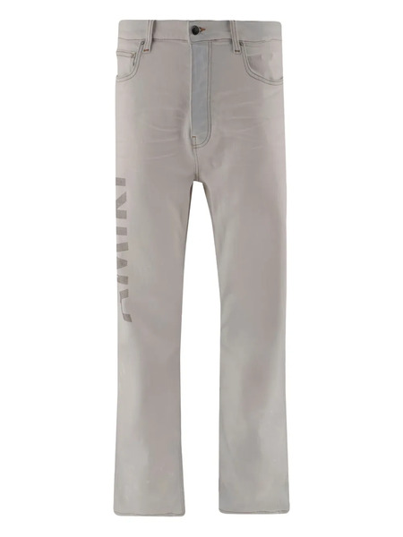  Amiri Logo-print Jeans - Blue 