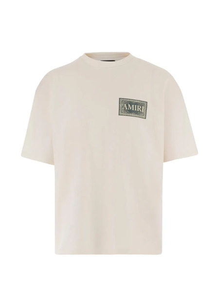  Amiri Logo-print T-shirt - Neutrals 