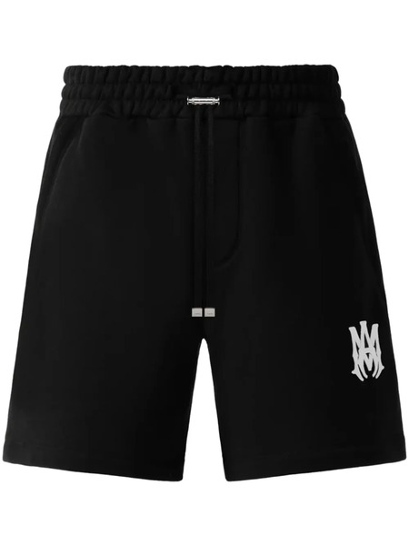  Amiri Logo-print Track Shorts - Black 