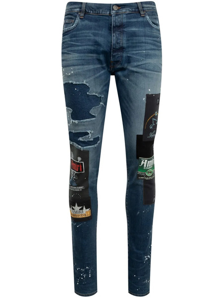  Amiri Lounge Skinny Jeans - Blue 