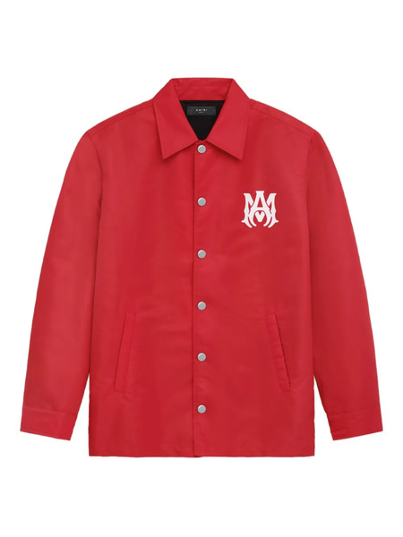  Amiri Ma Coach Logo Shirt Jacket - Red 