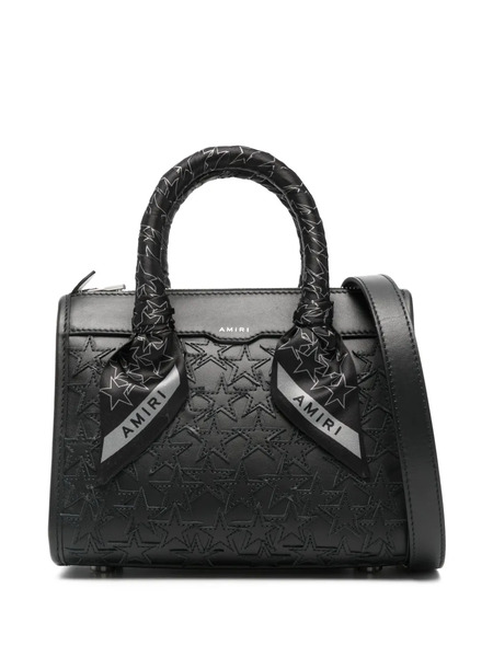  Amiri Micro Stars Triangle Cross Body Bag - Black 