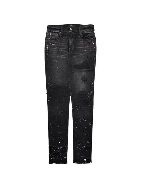  Amiri Mx1 Painted Jeans - Black 