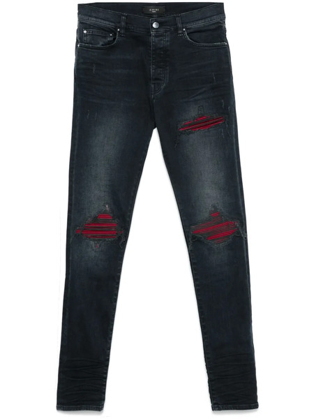  Amiri Mx1 Ultrasuede Jeans - Blue 