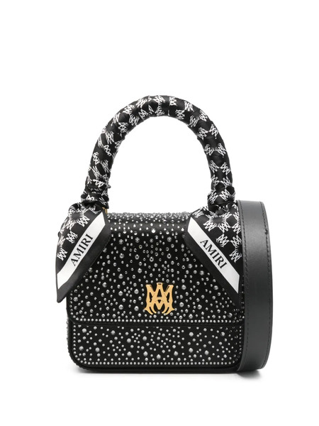  Amiri Rhinestone-embellished Mini Bag - Black 