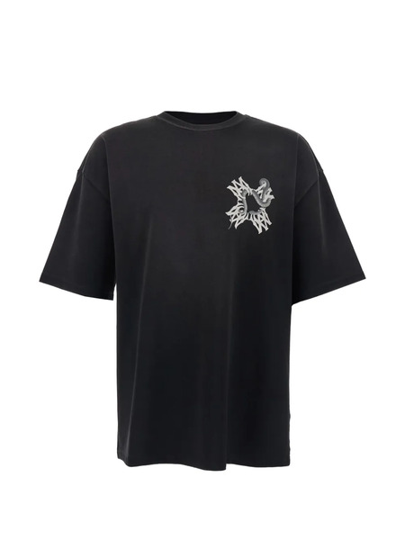  Amiri Snake-print T-shirt - Black 