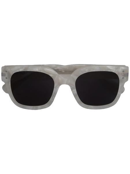  Amiri Square Logo Sunglasses - White 