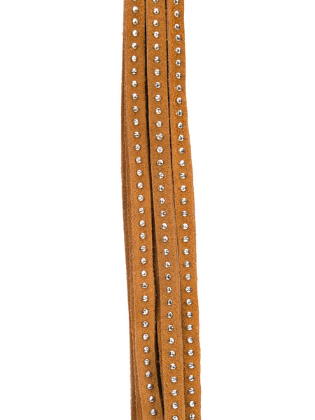 Amiri Std Suede Long Tassel Keychain brown 