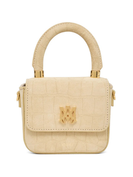  Amiri Suede Mini Bag - Neutrals 