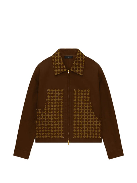  Amiri Zip-fastening Jacket - Brown 