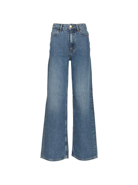  Amish Linda Wide-leg Jeans - Blue 
