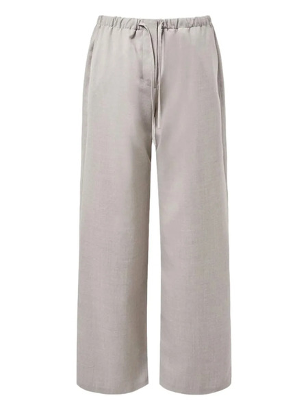  Amomento Elastic-waistband Trousers - Neutrals 