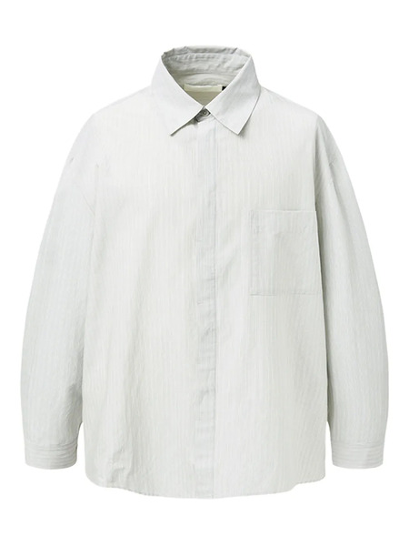  Amomento Oversized Shirt - White 