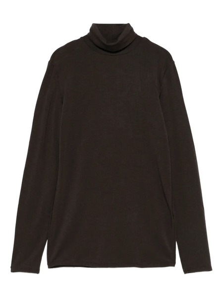  Amomento Roll-neck Top - Brown 