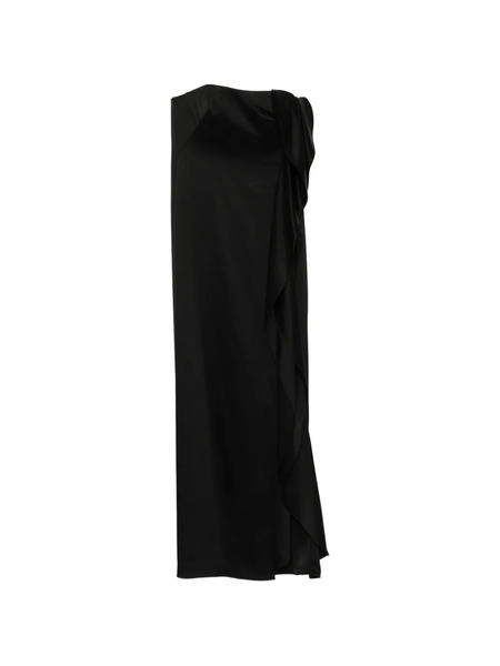  Amsale Cascade Maxi Dress - Black 