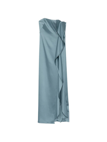  Amsale Cascade Maxi Dress - Blue 