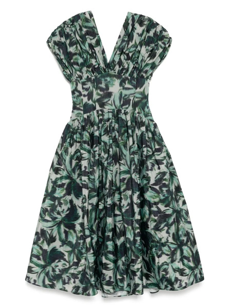  Amsale Drop-waist Corset Dress - Green 