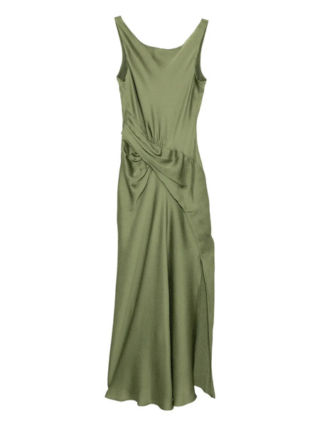  Amsale Hammered Satin Dress - Green 