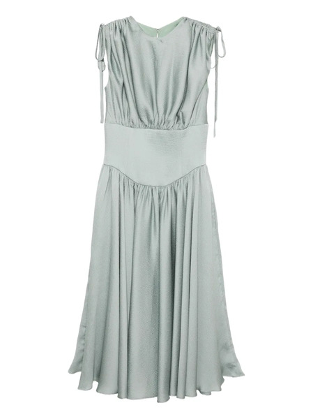  Amsale Hammered Satin Dress - Green 