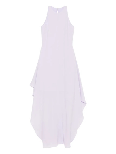  Amsale Pebbled-texture Dress - Purple 