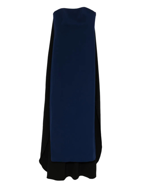  Amsale Sheath Gown - Blue 