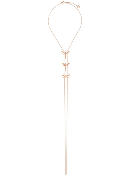  Anapsara Dragonfly Necklace - Pink 