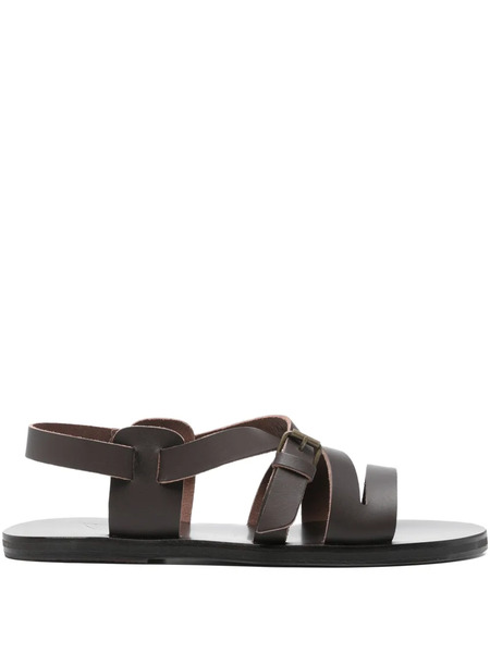  Ancient Greek Sandals Hercules Sandals - Brown 