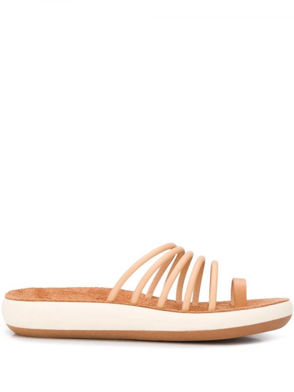  Ancient Greek Sandals Hypatia Strappy Sandals - Neutrals 