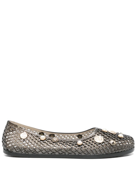  Ancient Greek Sandals Iro Ballet Flats - Black 