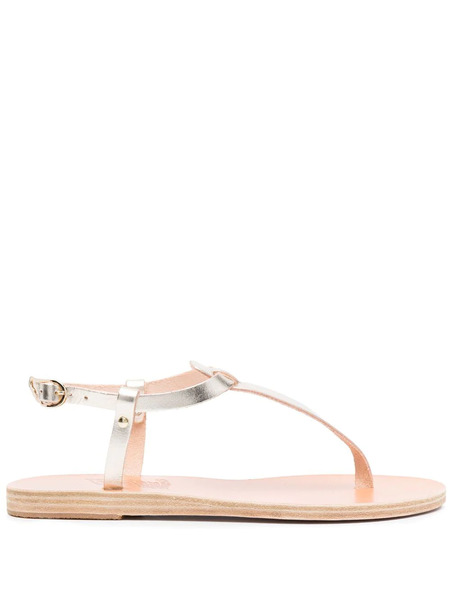  Ancient Greek Sandals Logo Open-toe Sandals - Gold 