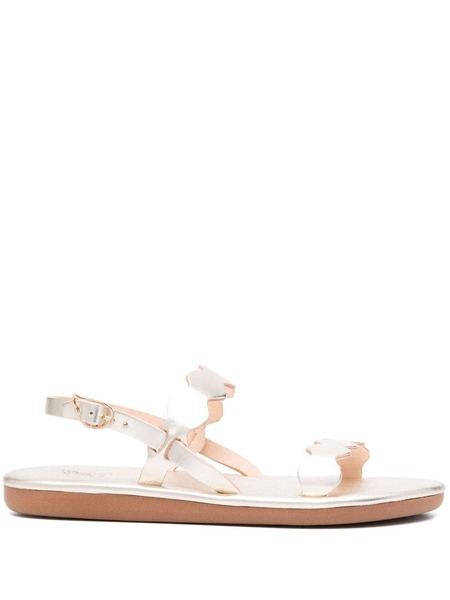  Ancient Greek Sandals Open-toe Slingback Sandals - Gold 
