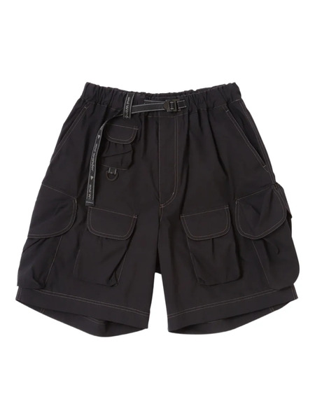  And Wander Cargo Shorts - Black 