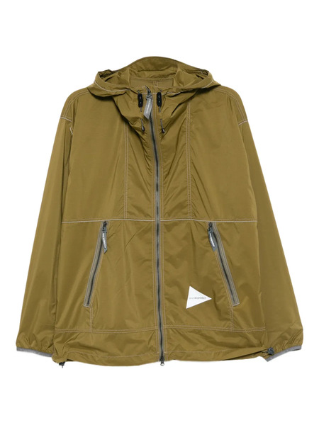  And Wander Pertex Wind Jacket - Green 