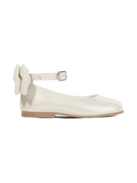  Andanines Bow-detail Ballerinas - Neutrals 