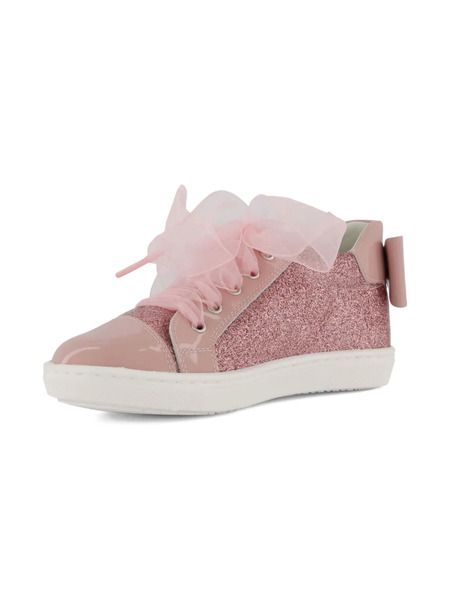  Andanines Glitter-embellished Sneakers - Pink 