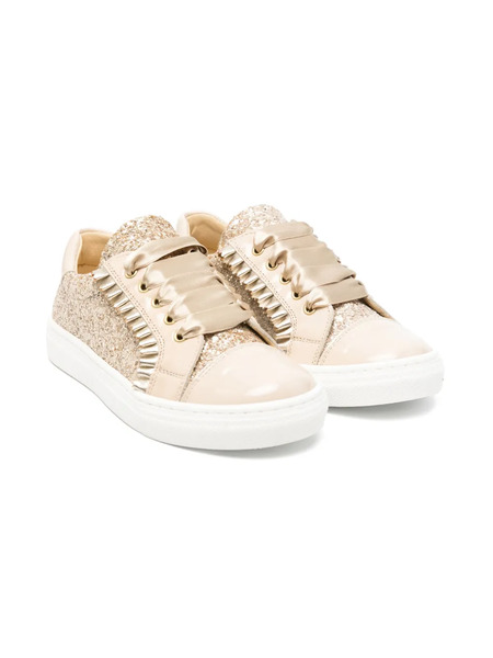  Andanines Glittered Sneakers - Neutrals 