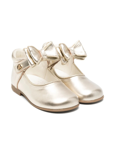  Andanines Metallic-effect Ballet Flats - Gold 