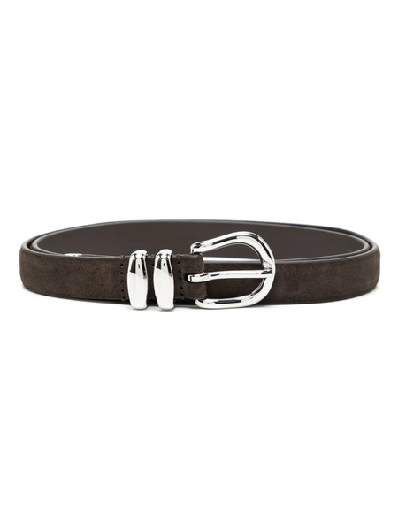  Anderson's Skinny Suede Belt - Brown 