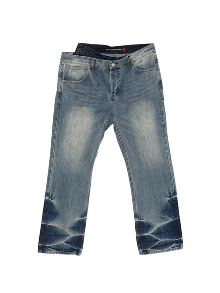  Andersson Bell Asymmetric Layered Jeans - Blue 