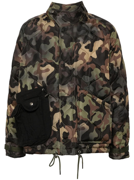  Andersson Bell Camouflage Quilted Jacket - Green 