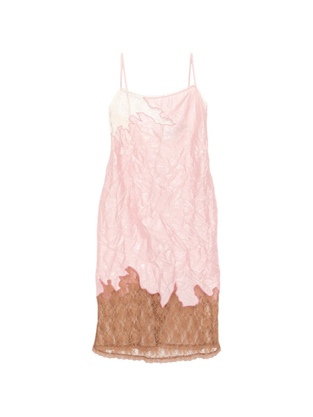  Andersson Bell Embroidered Lace Midi Dress - Pink 