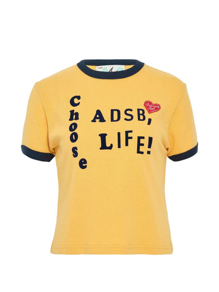  Andersson Bell Flocking T-shirt - Yellow 