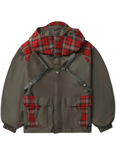  Andersson Bell Harness Hooded Jacket - Green 